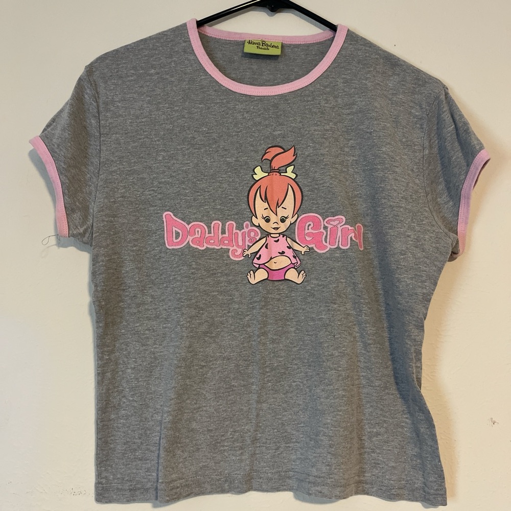 Gray and Pink Kids Shirt - Daddy's Girl
